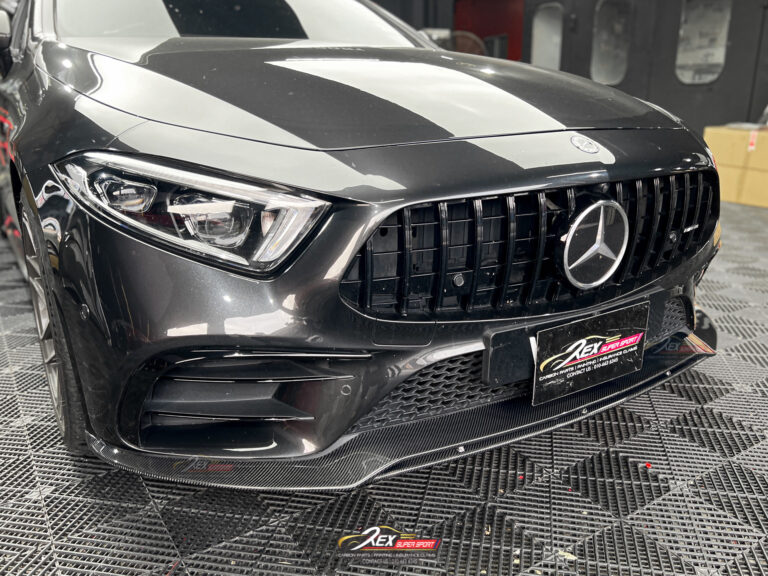 CLS C257 Front Lip Carbon